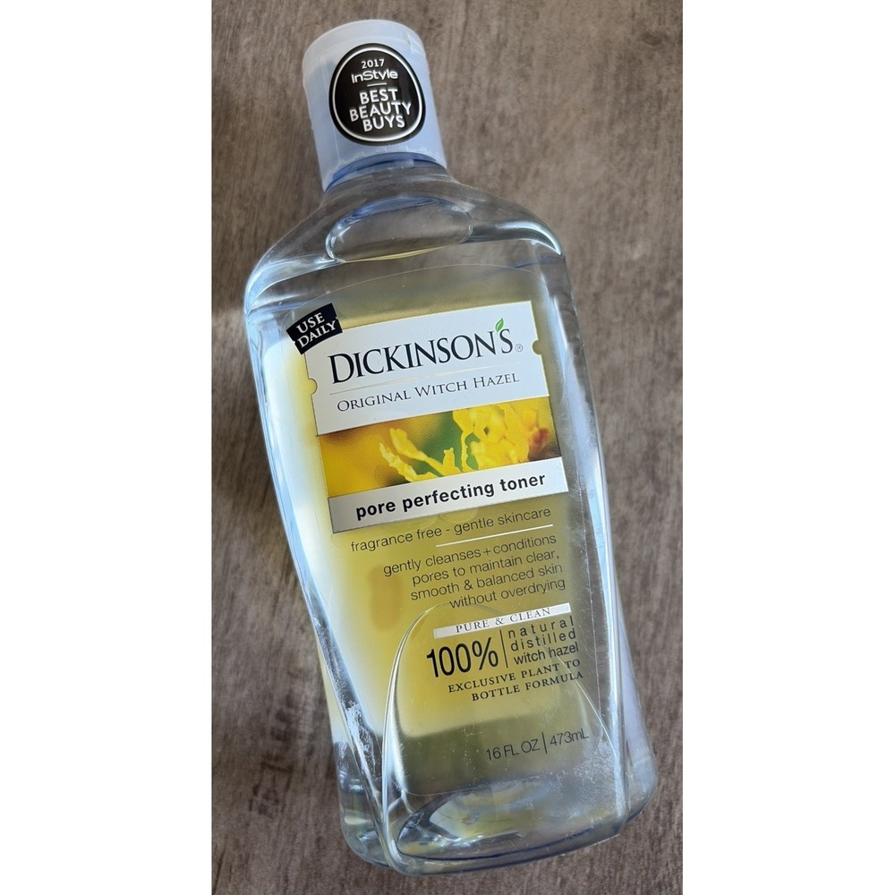 Dickinson's Original Witch Hazel Pore Perfecting Toner Acne Skin Care Natural